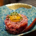 生粋 - ユッケのブルスケッタ