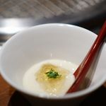 生粋 - 生豆腐の帆立ジュレがけ