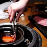 生粋 - ザブトンのトリュフかけ（卵黄＆ご飯）