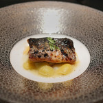 エクアトゥール - 三河産天然うなぎに銀杏とリゾット