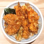 Tendon Kanekoya - 天丼(竹)鱚 980円