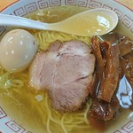 中華そば さとう - 中華そば(中)＋味玉