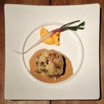 アトリエドアイ - ランチメニュー 2100円 のうさぎモモ肉のキャベツ包み