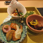 ひらまつ - 八寸三種