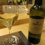 ひらまつ - イタリアワインが鮨に合う！ミュスカデではありませんでしたが・・・