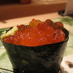 ひらまつ - 追加②　イクラ軍艦