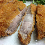 みょうが屋 - 六白黒豚 下ロース とんかつ