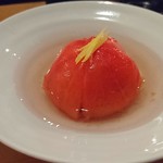 空ノウエ - トマトのレモン煮