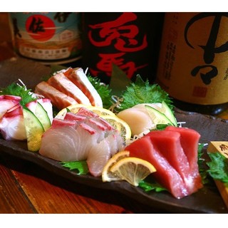 【お造りが安くて旨い】中央市場直送!580円(税抜)～