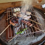 鎌田鳥山 - 鳥山の炭火って趣があっていいな～