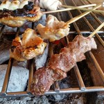 鎌田鳥山 - 「砂ぎも」も、しっかりと焼きあがりました