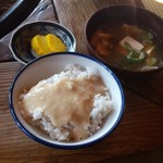 鎌田鳥山 - 「なめこ汁」「むぎとろ」、日本人に生まれてよかった～♪