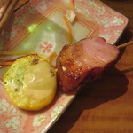 かじしか - 夏野菜とベーコン 250円