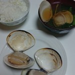 貝増商店 - 吸い物と焼き物にしたのですが、激ウマすぎます！！！