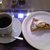 cafe marble  - 料理写真:ナッツのタルトとコーヒー