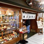 田毎そば - 店前