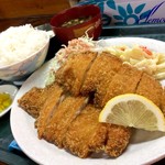 三笠 - ＊白身魚フライ（¥650）