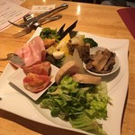 ピッツァ サン フェリーチェ - 前菜盛り合わせ