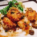 横浜馬車道 旬の肉料理イタリアン オステリア・アウストロ - 2017.1.  旬のタラの白子の温製サラダ