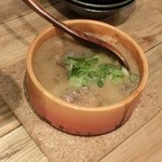 個室焼肉匠 - 豊後牛土手煮込み580円。トロントロンに煮込まれてます♡