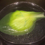 かま田 - 椀物 蟹真薯うるいのせ