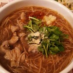 麺線屋formosa - 麺線、日本そばにも似たフォルム
