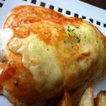 チャベリータ - 魚とライス入りタコスのオーブン焼き