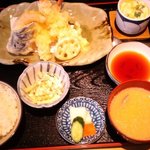 Yanshuu Ban'Ya Hakkaku - 天ぷら定食　1200円台