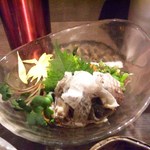 くずし割烹 肴屋八兵衛 - 2017.01鯛皮ポン酢