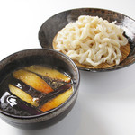 武蔵野うどん じんこ - ナスのつけ汁うどん