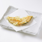 武蔵野うどん じんこ - カボチャ天