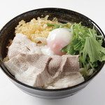 武蔵野うどん じんこ - 温玉ぶっかけうどん