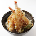 武蔵野うどん じんこ - 特製 海老天丼