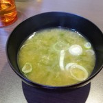 Mekikinoginji - ランチのお味噌汁