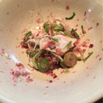 根津 釜竹 - 蛸の粕漬け+ねぎかつお