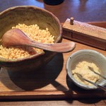 根津 釜竹 - うどんの薬味