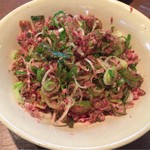 根津 釜竹 - ねぎかつお　350円