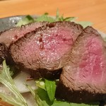 好信楽 西中洲 - 馬ヒレのにんにく醤油漬け