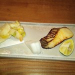 りょうりや 御旅屋 - 焼もん　かき揚げ