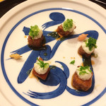 懐石料理 はし本 - 鮪のくわ焼き