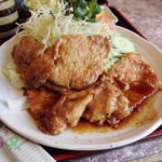 カフェレスト 城本 - カフェレスト 城本（豚ロース生姜焼き定食）