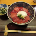 日本料理 銀座 大野 - 本鮪ばくだん丼＠1000円(税抜き)