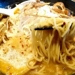 春一家 三代目 麺宿 - 冬味噌ら～めん【麺】