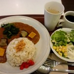 chacafe 茶空楽 - 茶空楽カレーセット：790円