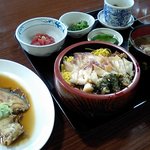 うしのや - ほっき飯定食