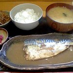Akihabara Umai Sakana To Shouchuu. Jizake Bimikensan Tetsu - さば味噌定食　700円