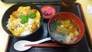 Kazamatsuri - カキとじ丼＆ミニ麺セット