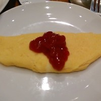 赤坂うまや 新宿 - [料理] 出来立てオムレツ アップ♪ｗ