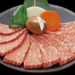 요네자와 쇠고기 지신이 적은 위 갈비(사사미)