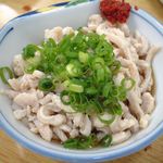 肉料理カオリちゃん - 白肉の湯引き